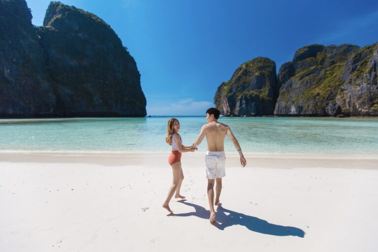 Travelers enjoying scenic viewpoints, beaches, and local experiences in Phuket